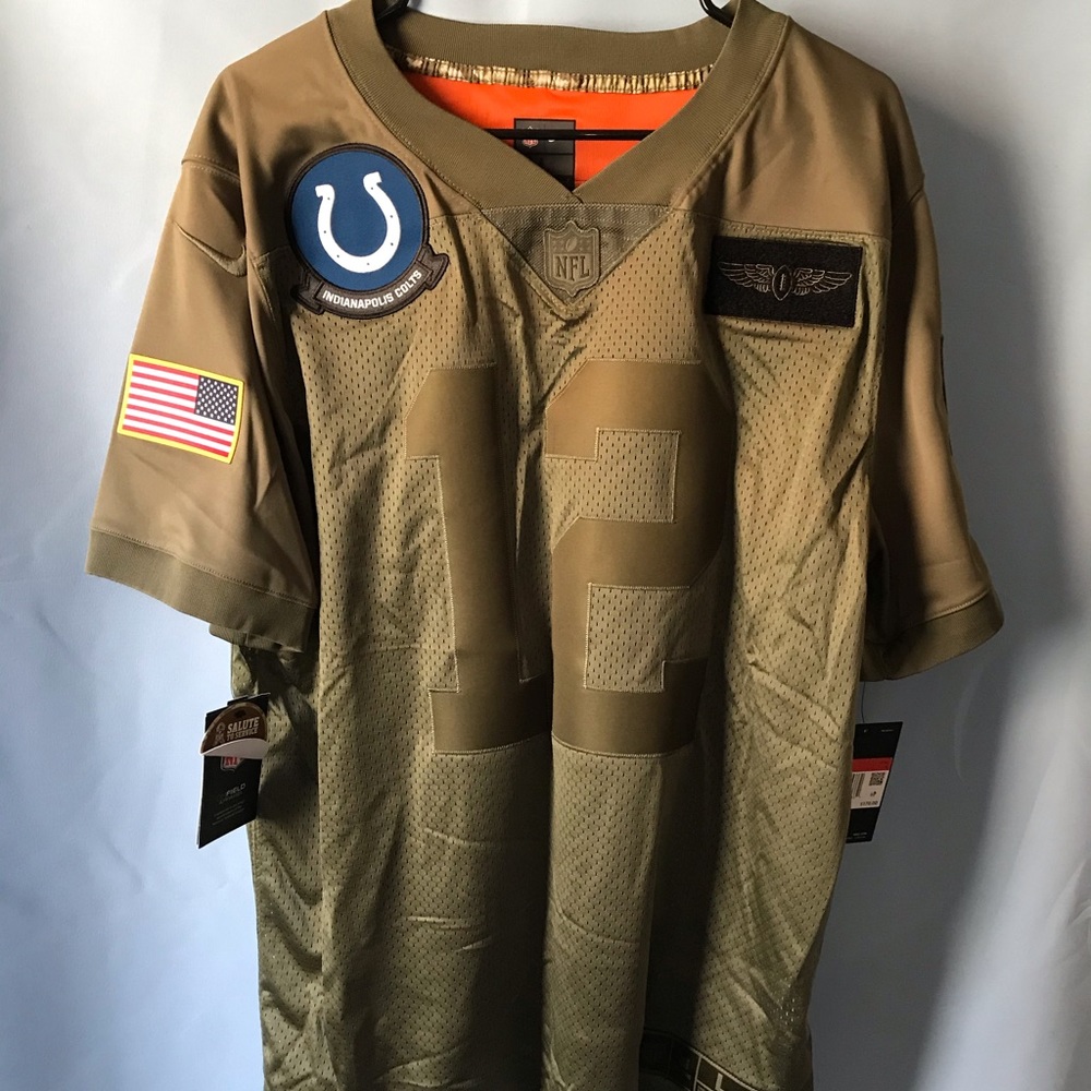 Andre luck military edition nfl jersey